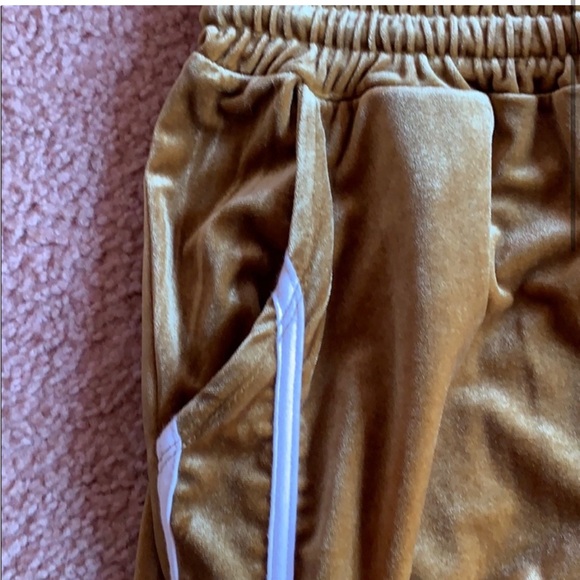 ✨GOLDEN VELOUR TRACK PANTS✨ - Picture 4 of 6